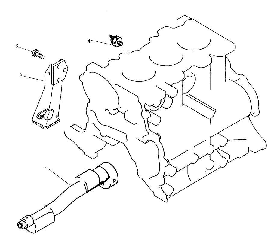 Balancer & Oil Pressure Switch & Engine Mount