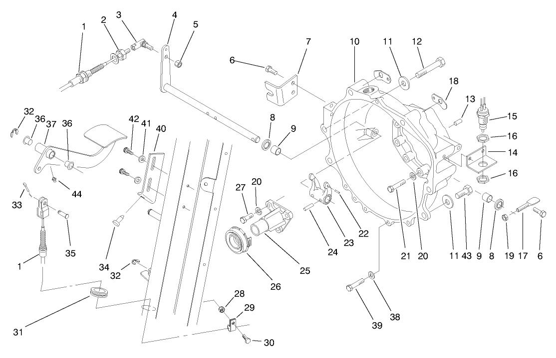 Clutch Linkage Assembly