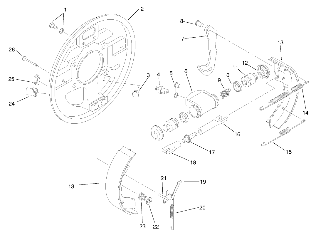 Front Brake Assembly