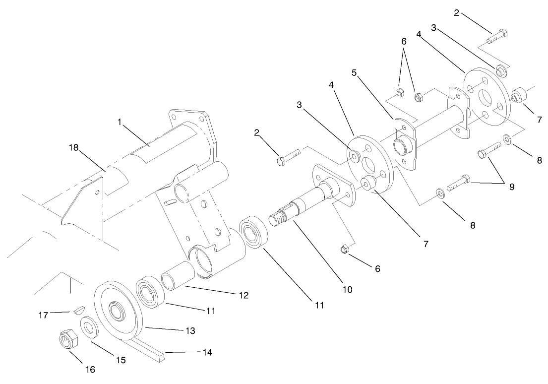 Hydraulic Pump Drive Assembly
