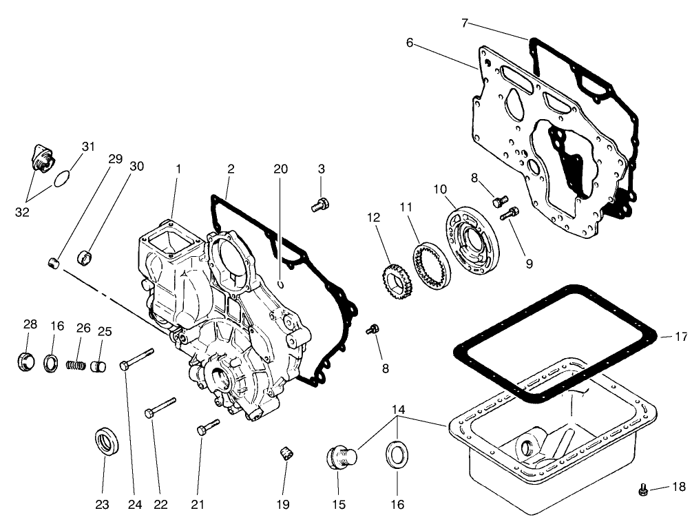 Crankcase Assembly
