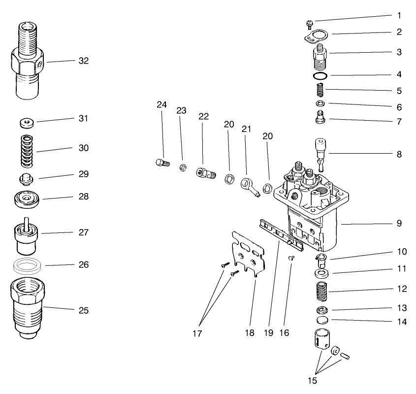 Fuel Injection Pump Assembly
