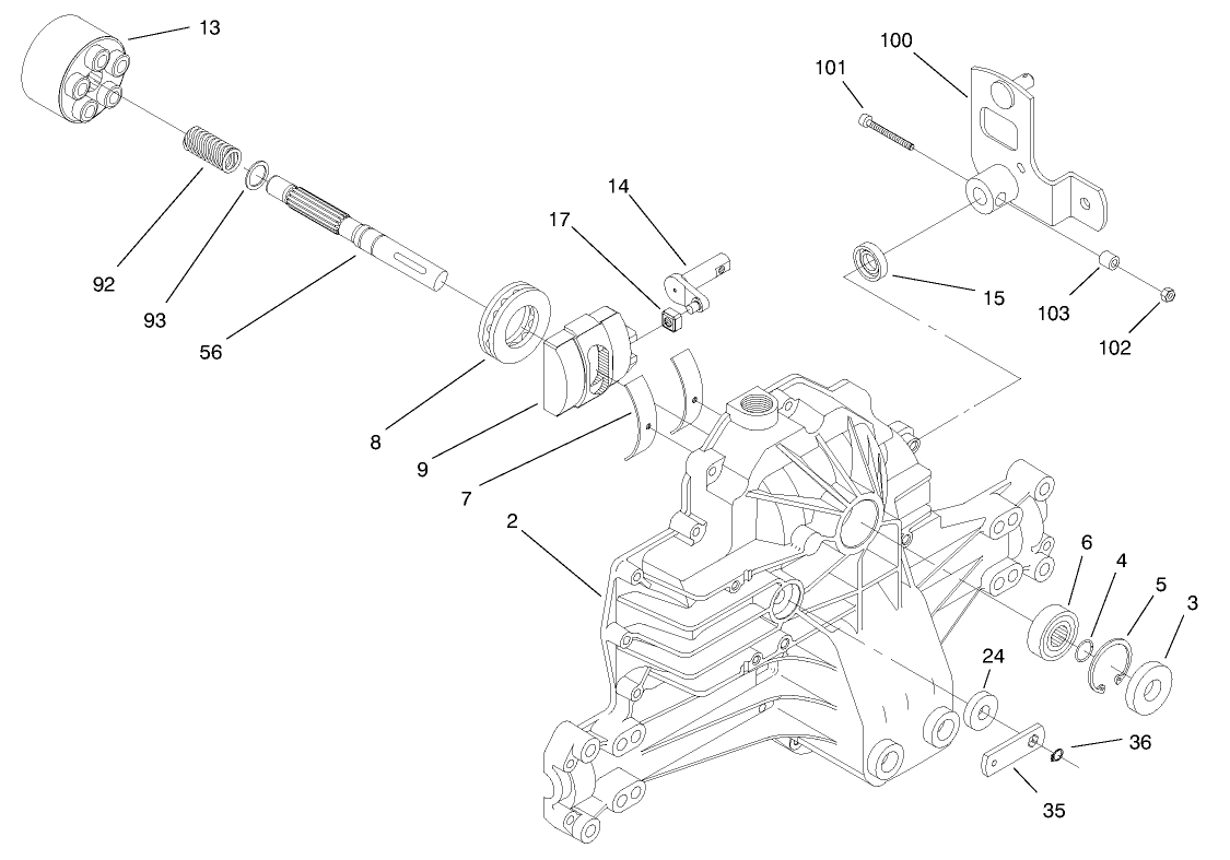 Hydro Transaxle Assembly