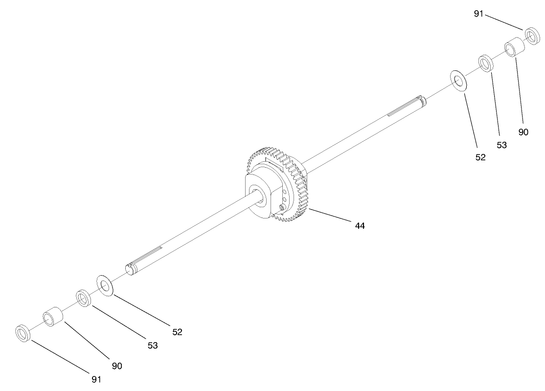 Hydro Transaxle Assembly (continued)