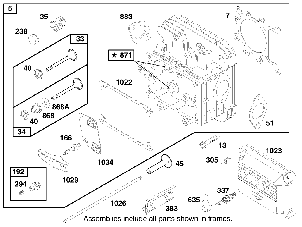 Engine Briggs & Stratton Model 28q777-0668-E1
