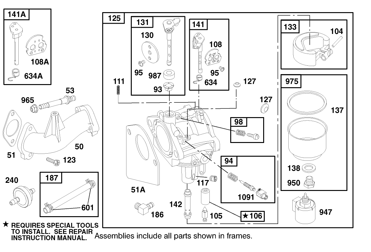 Engine Briggs & Stratton Model 28q777-0668-E1