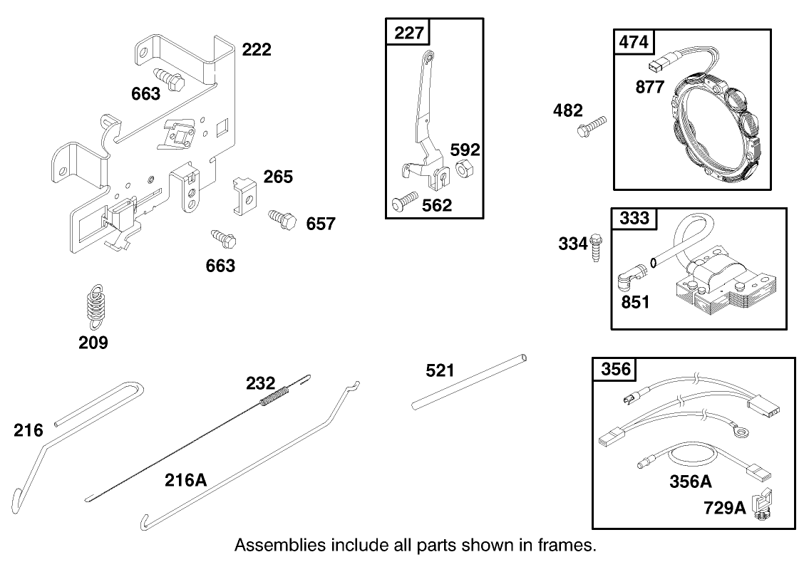 Engine Briggs & Stratton Model 28q777-0668-E1