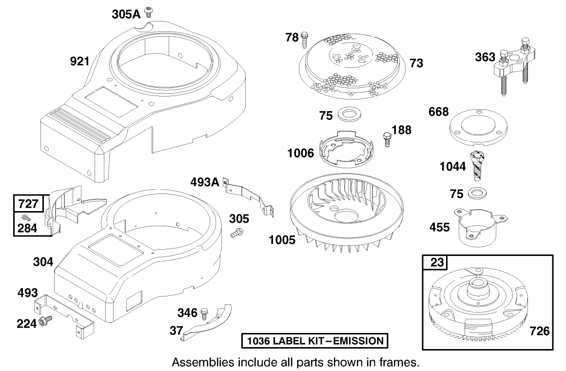 Engine Briggs & Stratton Model 28q777-0668-E1