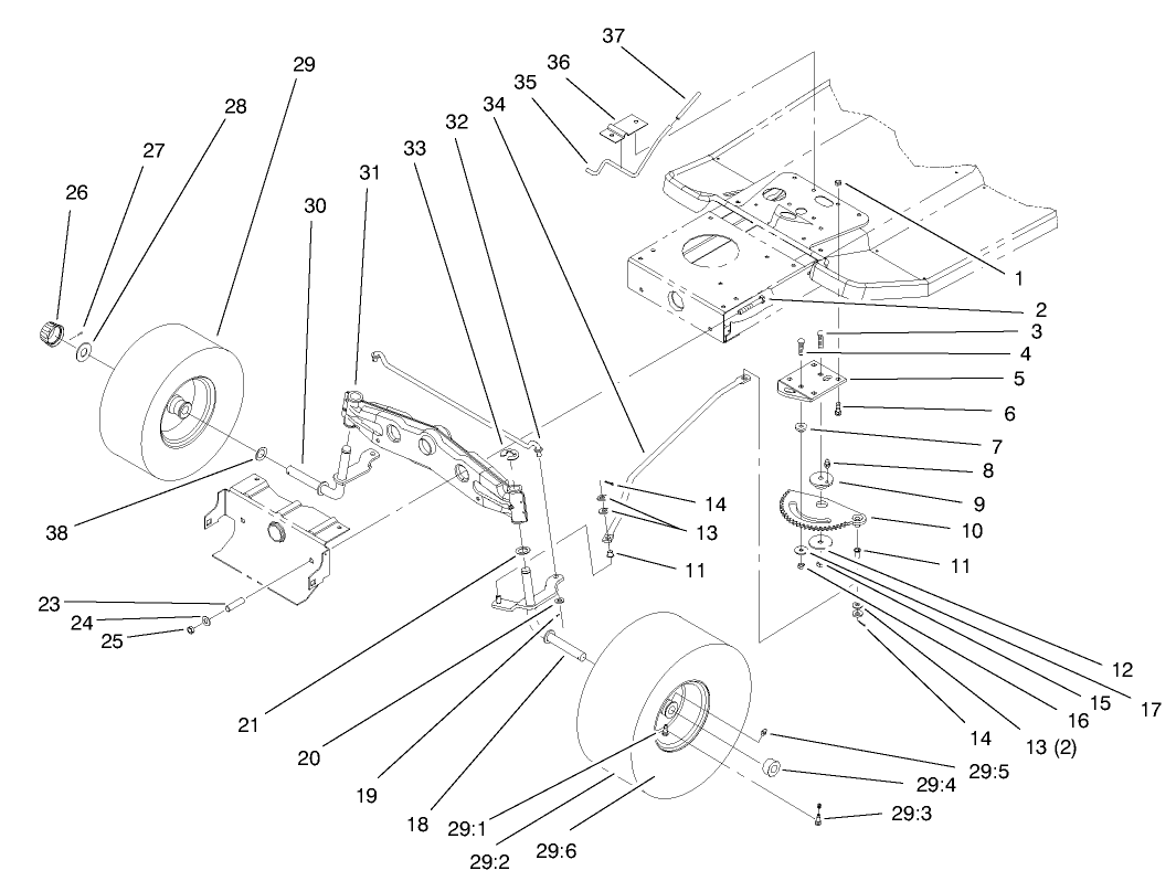 Front Axle Assemble