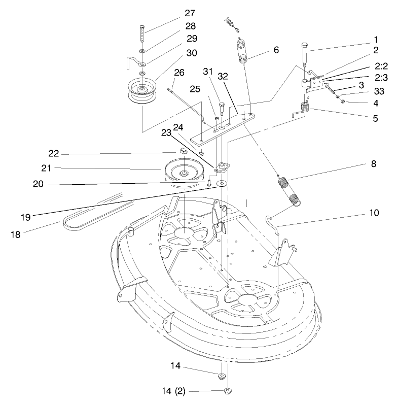 Pulley & Belt Assembly (38