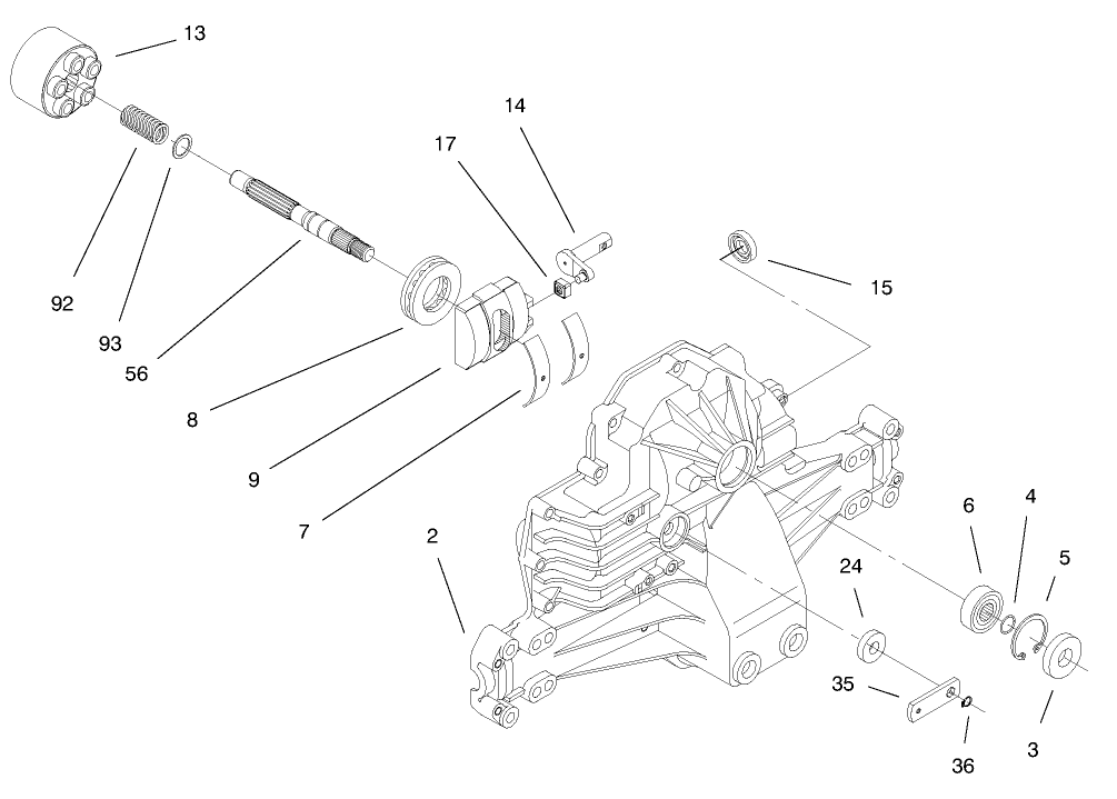 Hydro Transaxle Assembly