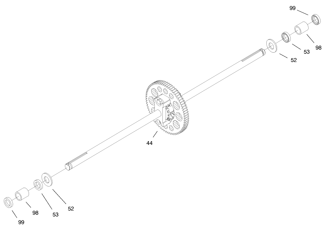 Hydro Transaxle Assembly (cont.)