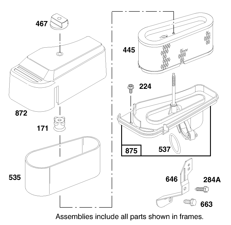 Engine Briggs & Stratton Model 28n707-1131-E1
