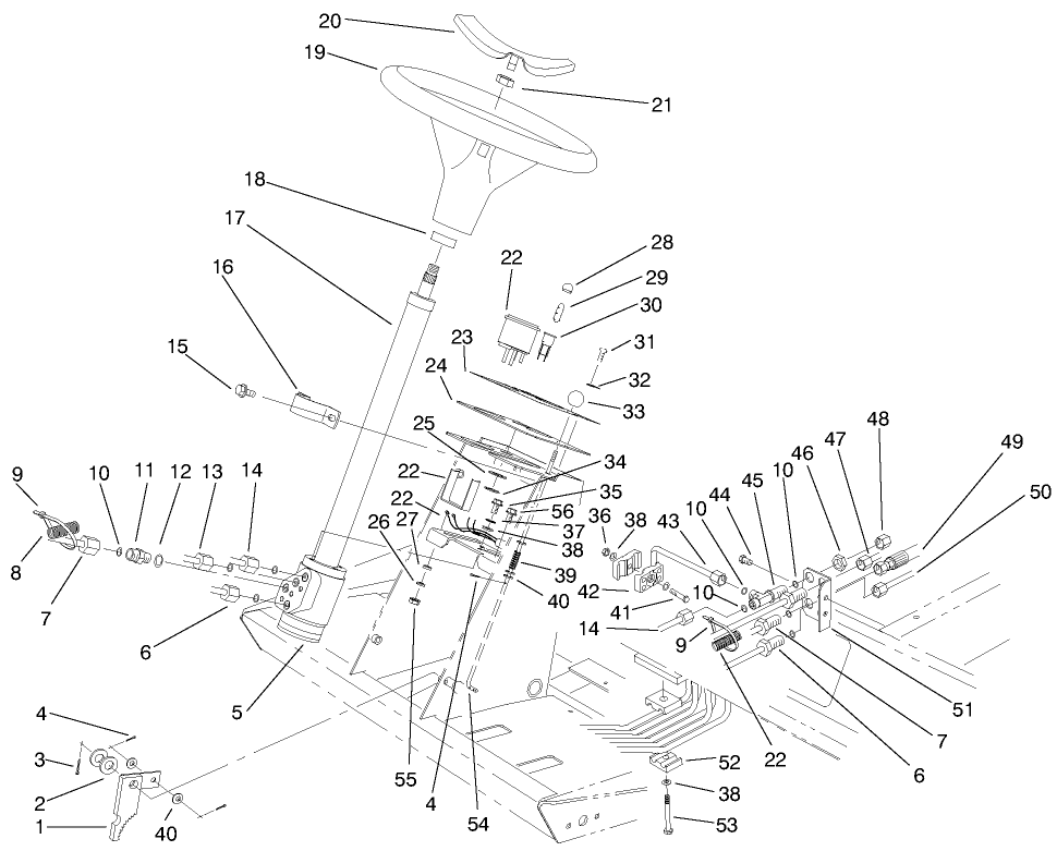 Steering Tower Assembly