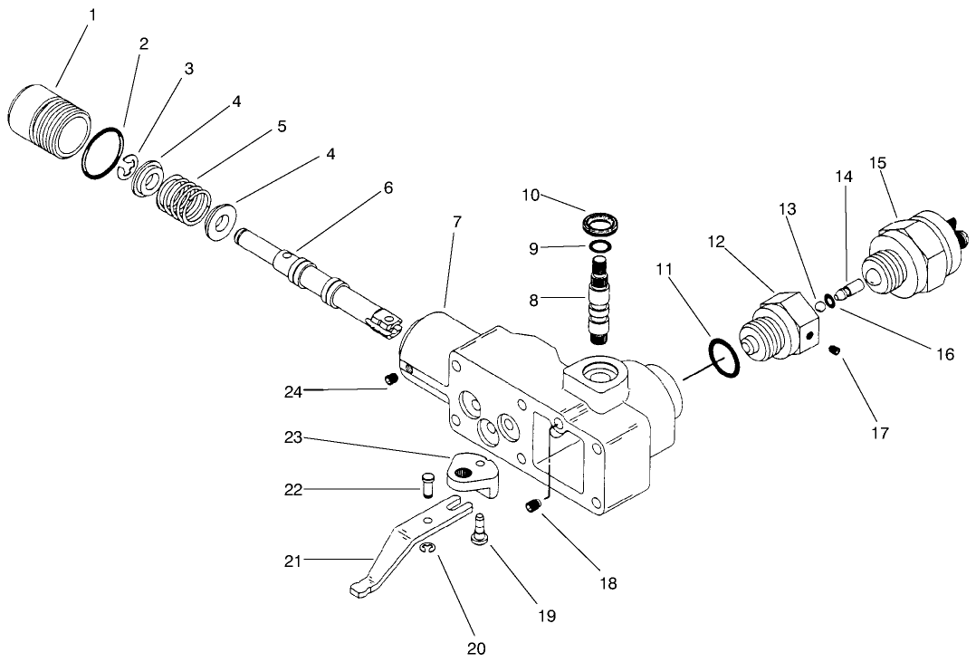 Manual Servo Control No. 94-3019
