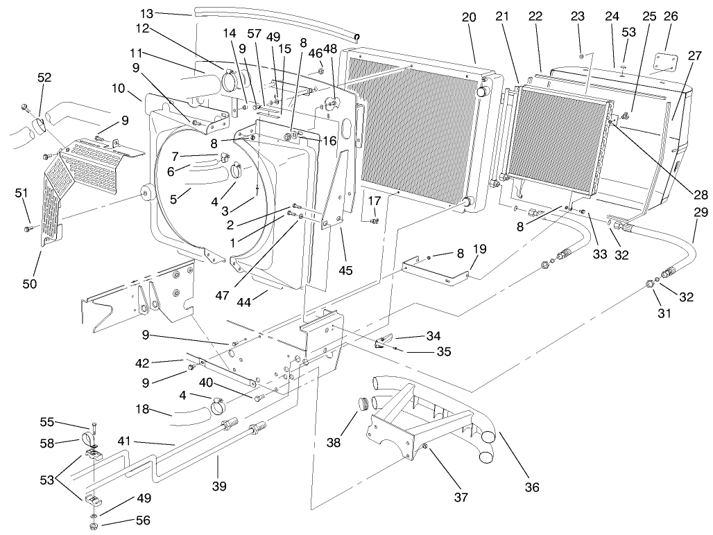 Radiator & Shroud Assembly