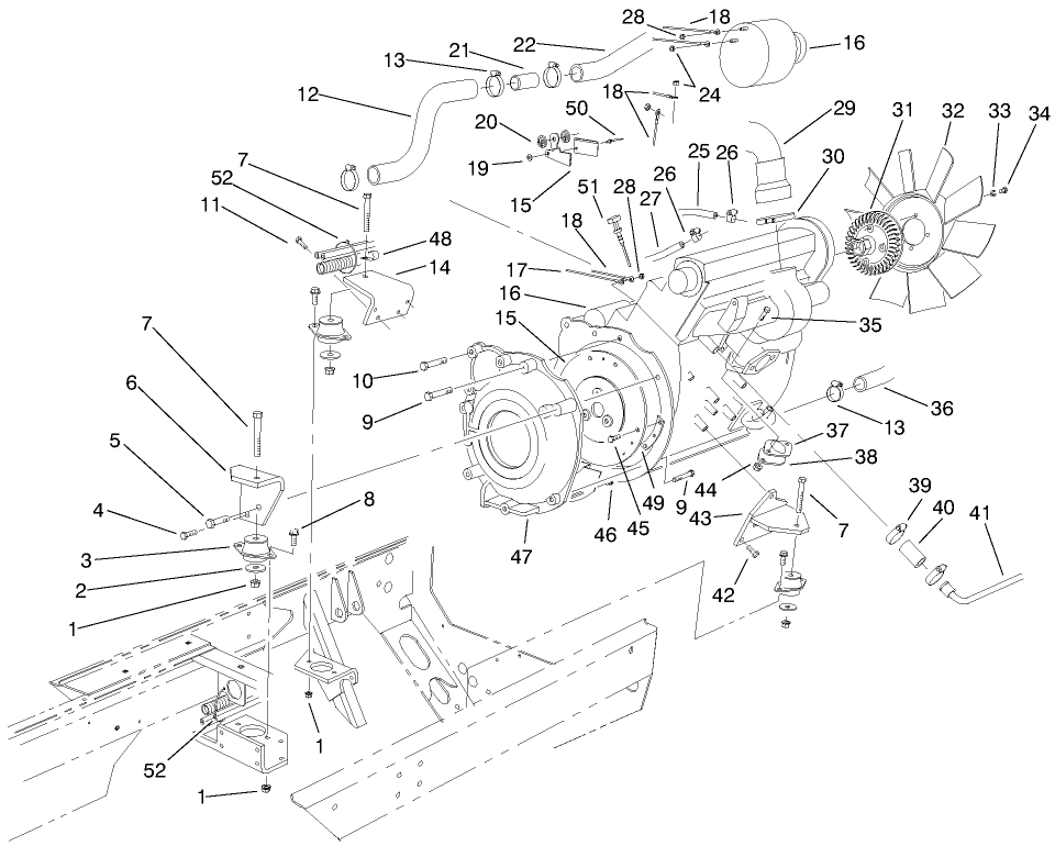 Engine Installation Assembly