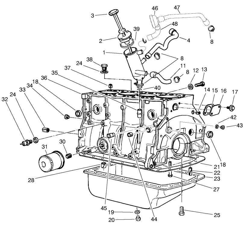 Crankcase Assembly