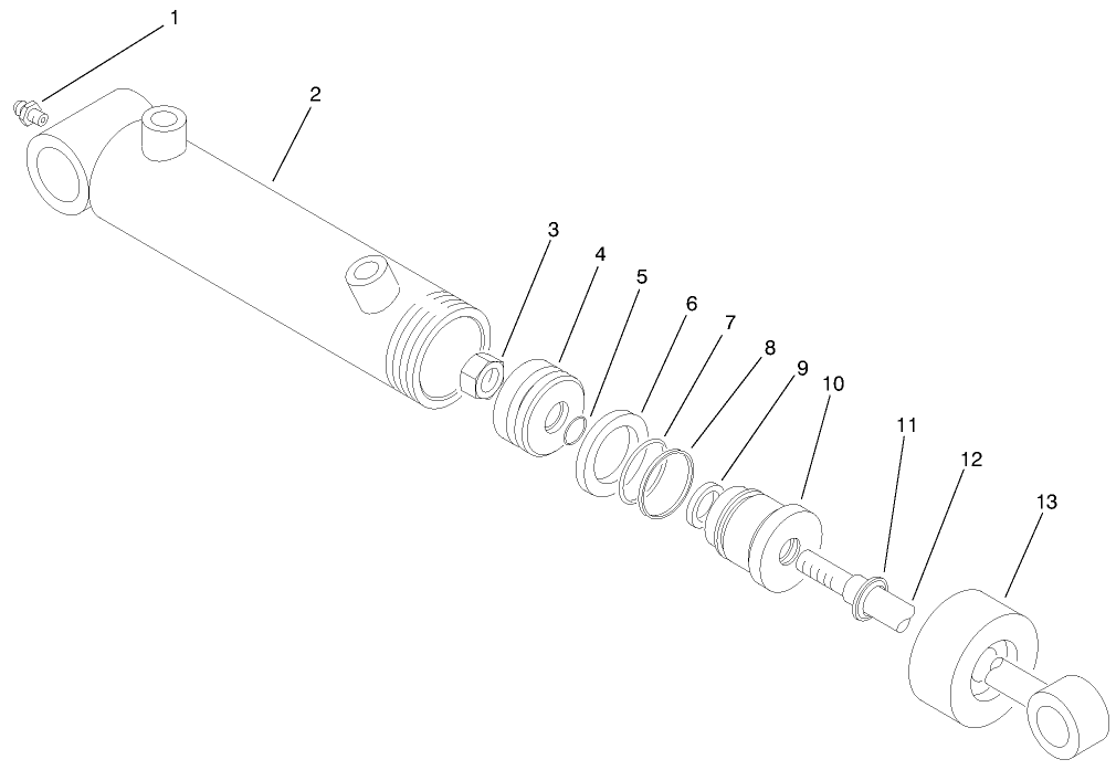 Hydraulic Cylinder No. 93-2650