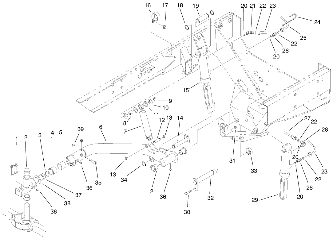Rear Lift Arm Assembly