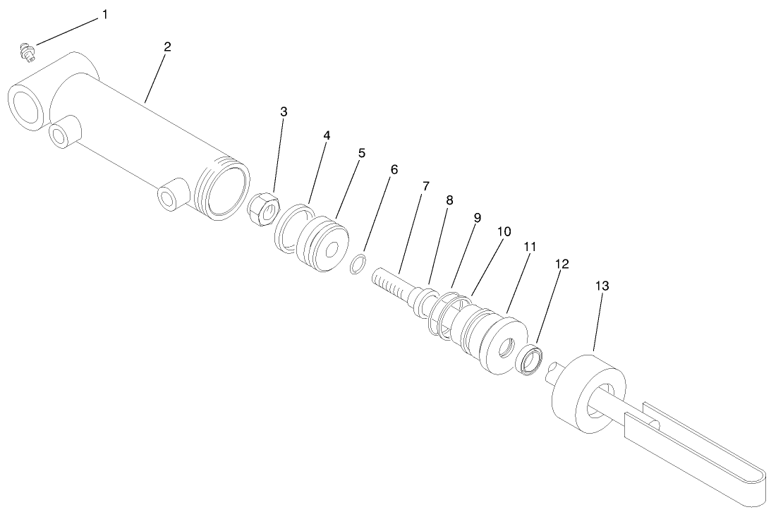 Hydraulic Cylinder No. 92-7421