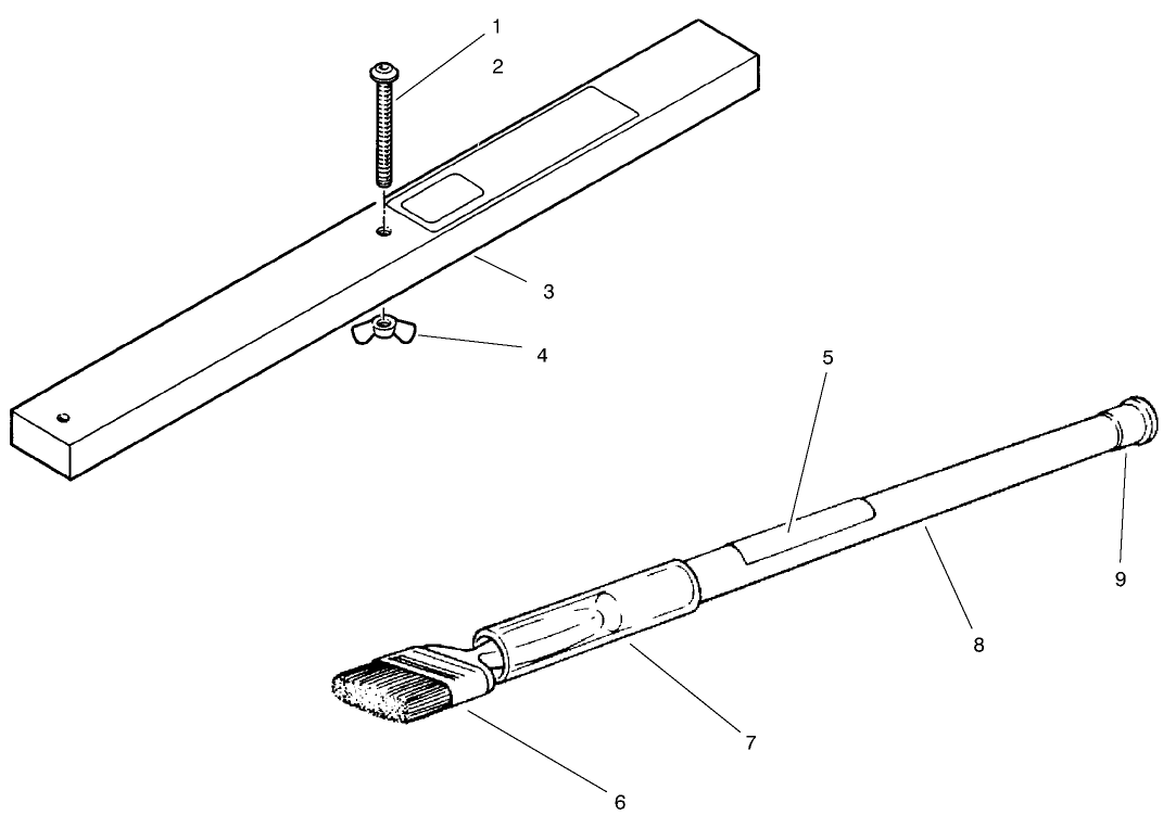Gauge Bar & Backlapping Brush Assemblies