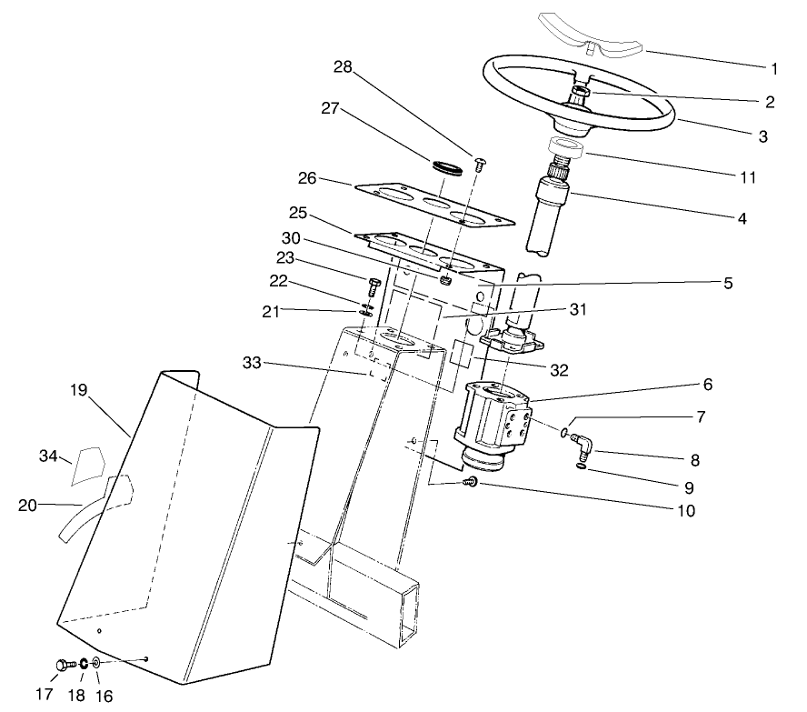 Steering Tower Assembly