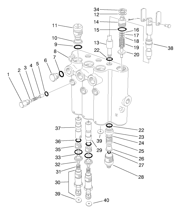 Control Valve Assembly No. 93-1432