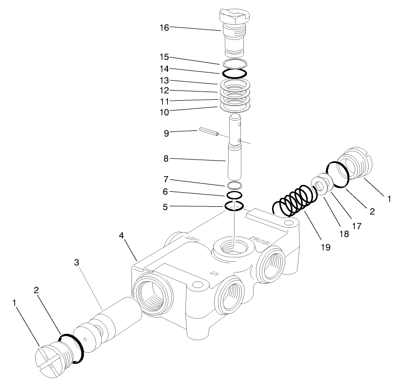Priority Flow Control Valve No. 58-5490