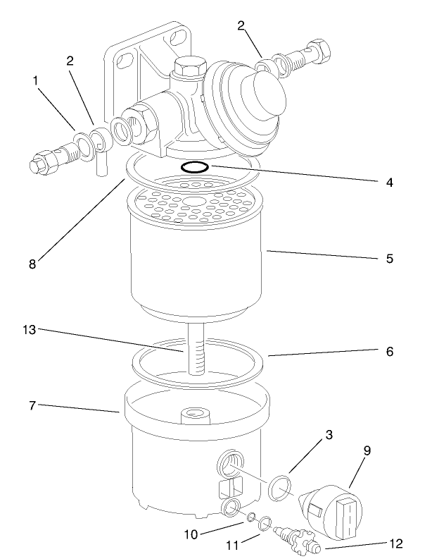 Fuel Filter Assembly No. 76-5300