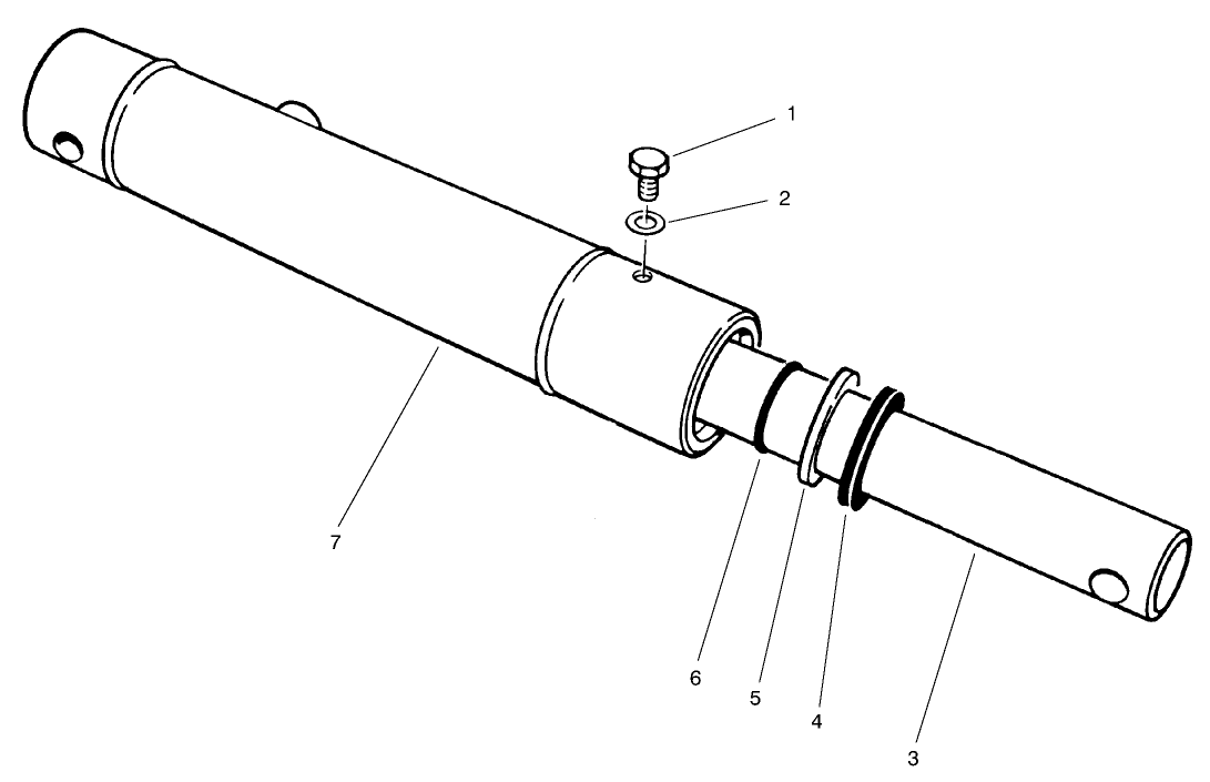 Hydraulic Cylinder Assembly No. 84-6210