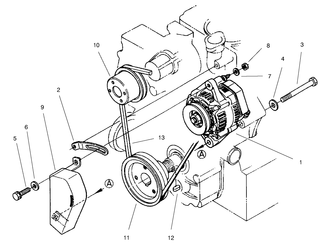 Alternator And Pulley
