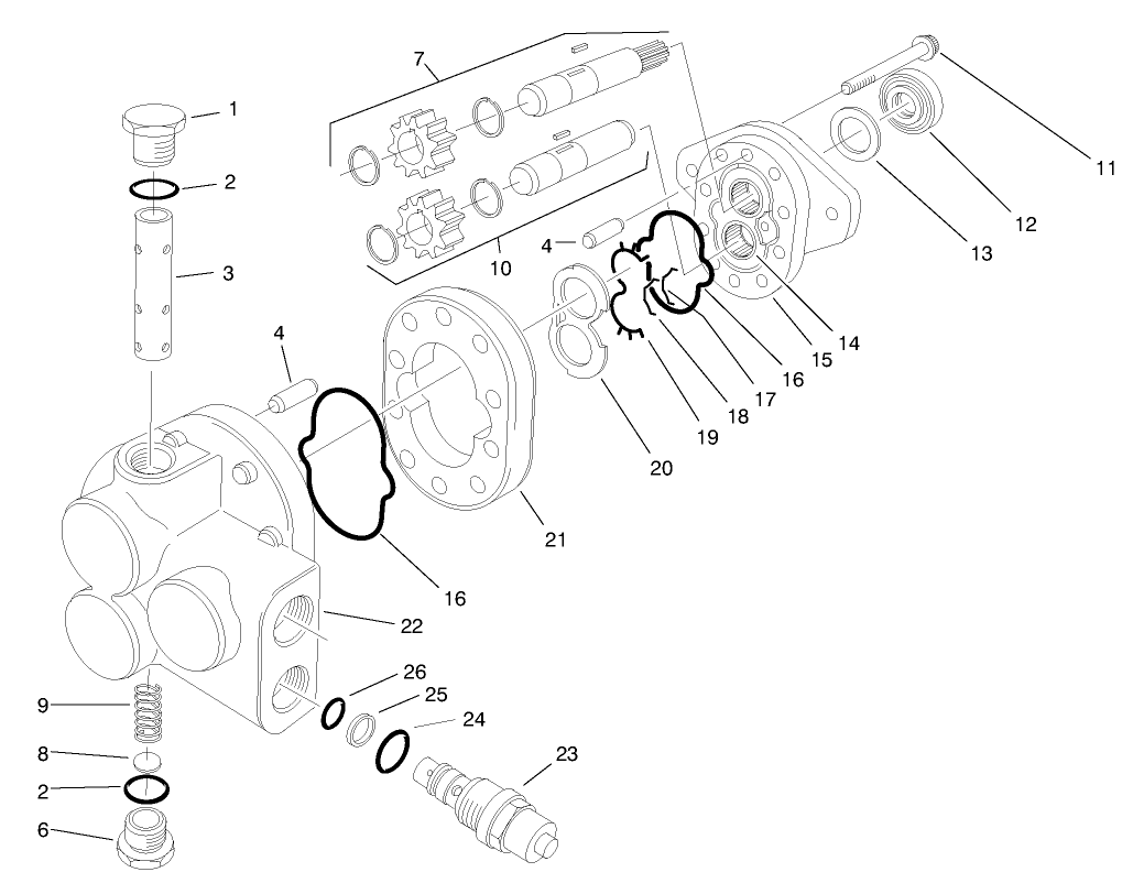 Gear Pump Assembly No. 58-5650