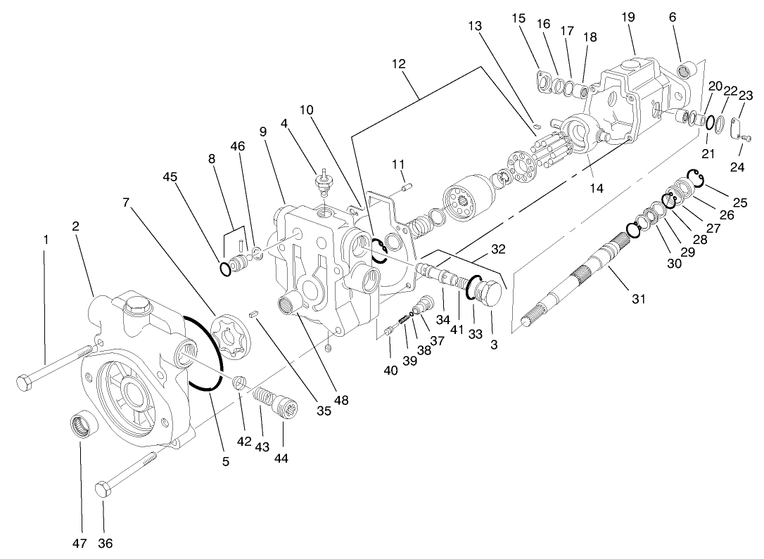 Piston Pump Assembly No. 58-5660