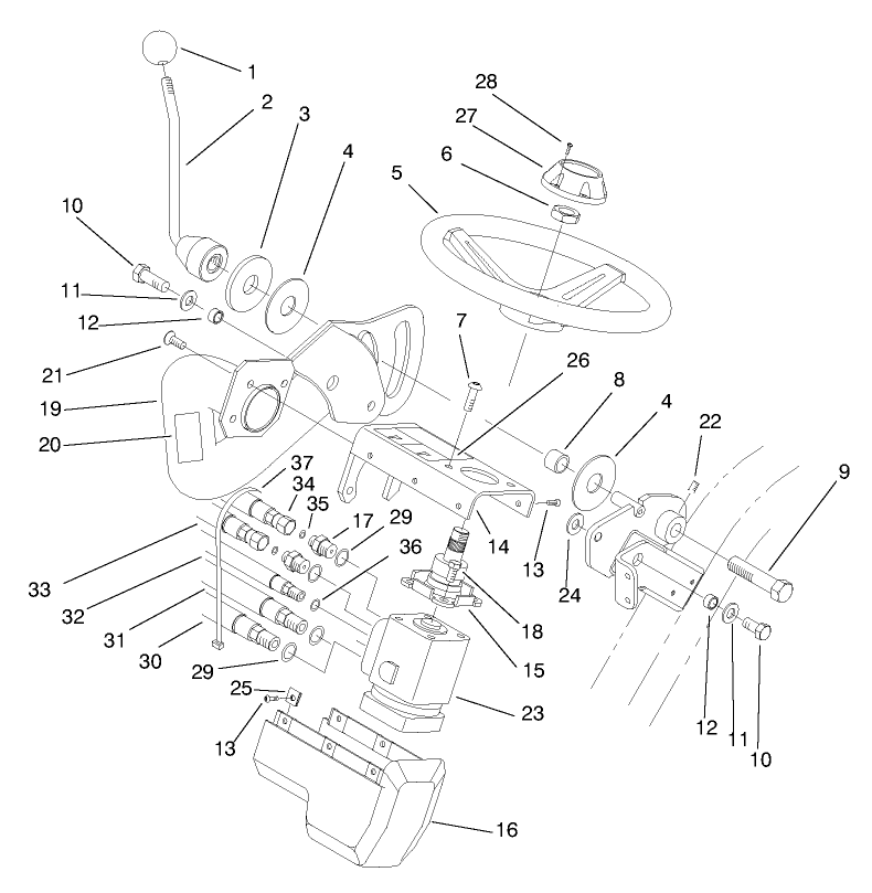 Steering Arm Assembly