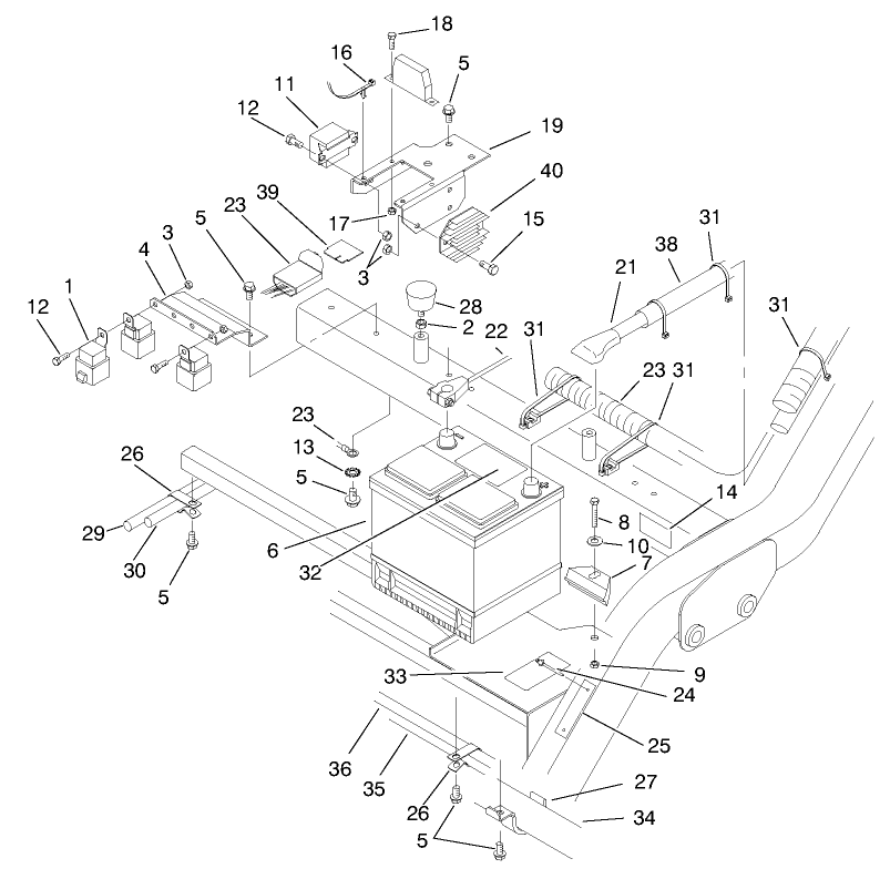 Electronics Installation Assembly