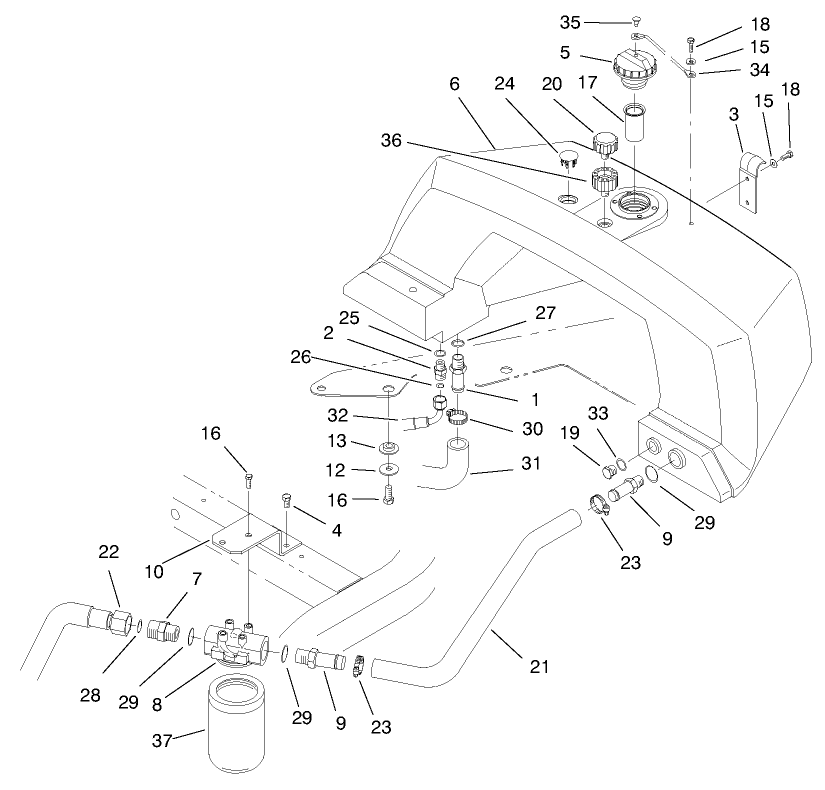 Hydraulic Reservoir Assembly
