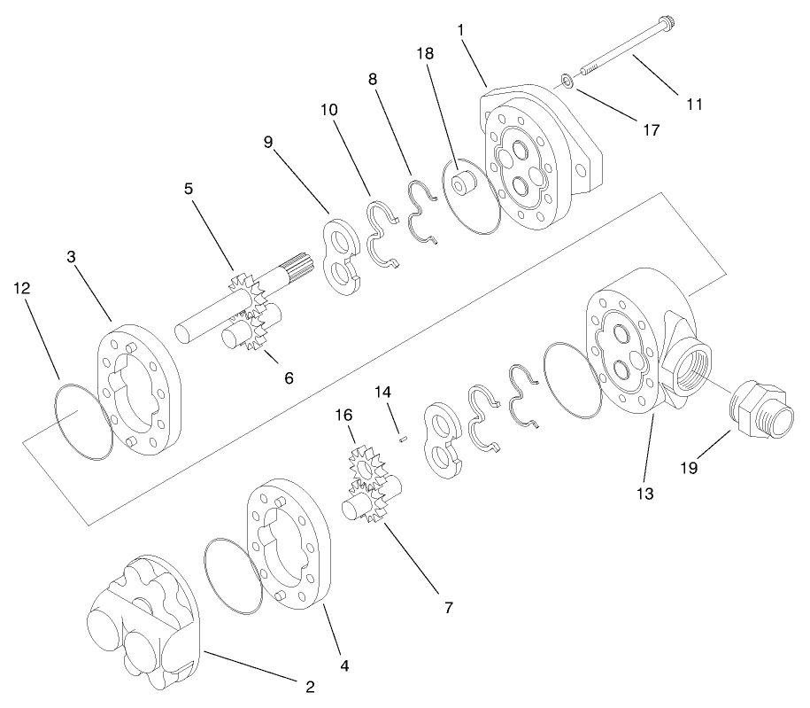 Gear Pump Assembly No. 95-0533