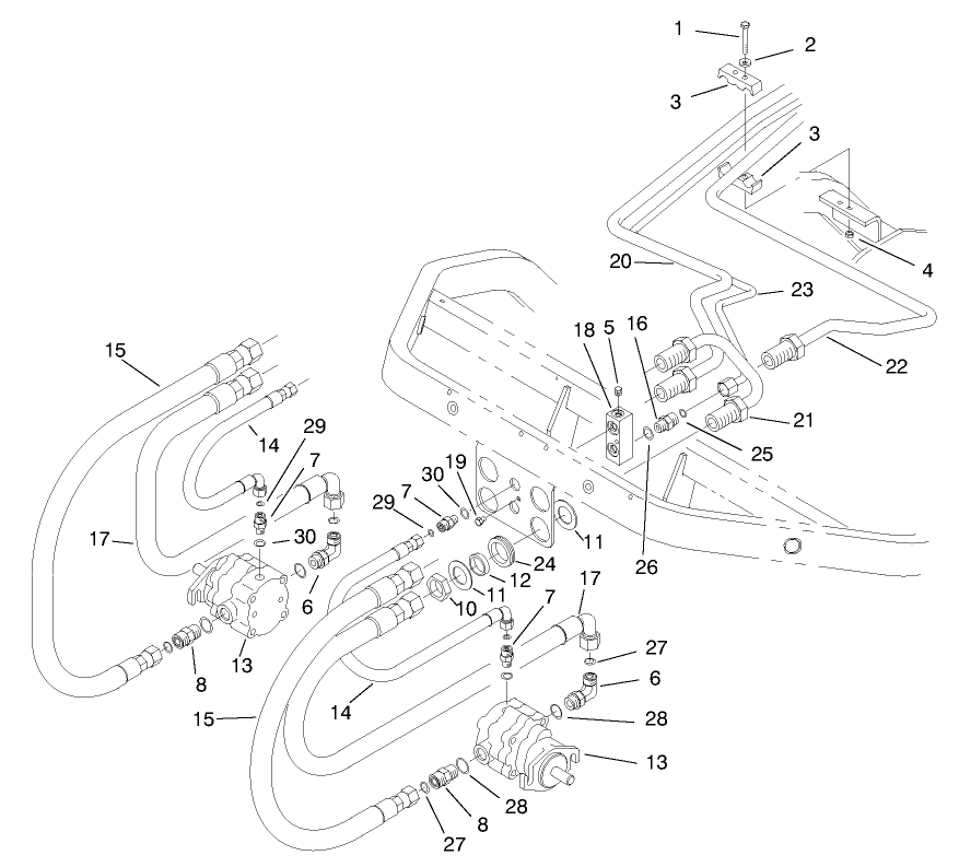 Reel Motor Installation Assembly-Rh & Lh