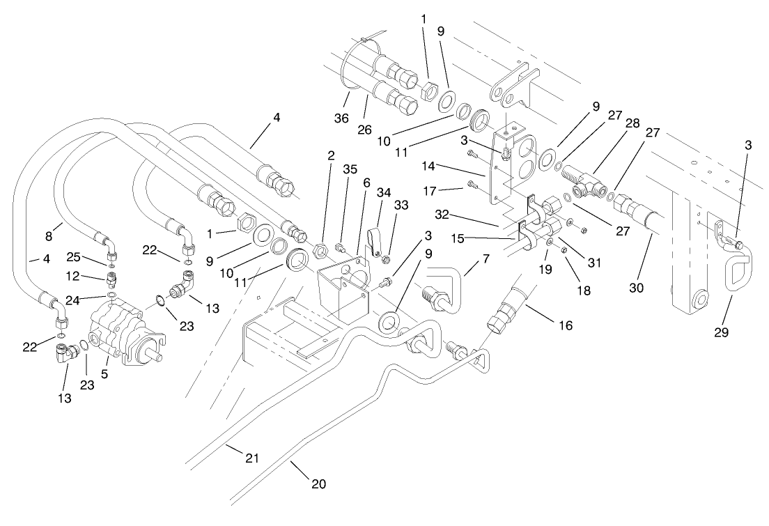 Reel Motor Installation Assembly-Rear