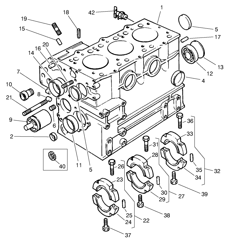 Cylinder Block Assembly