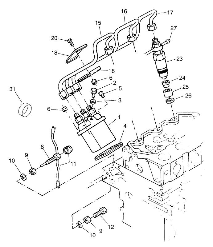 Fuel Injection System Assembly