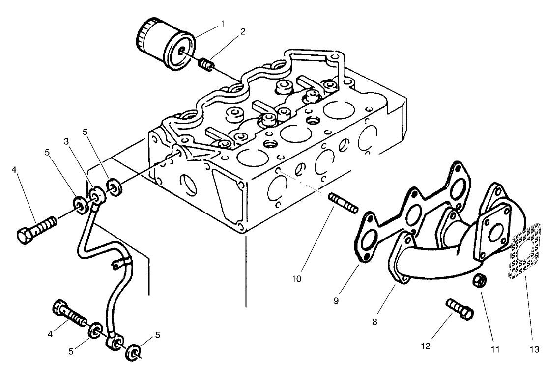 Oil Filter & Exhaust Manifold Assemblies
