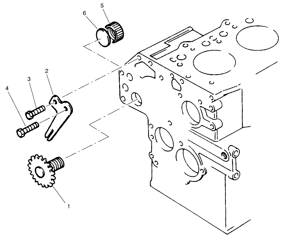 Tachometer & Hour Recorder Drive Assembly